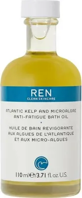 Produktbild von REN 5060389245374, Bath oil, 110 ml, Anti-Müdigkeit, Feuchtigkeitsspendend, Flasche, Caprylic/Capric Triglyceride, Chlorella Protothecoides Oil, Glyceryl Caprylate, Polyglyceryl-3...