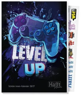 Produktbild von Häfft Schülerkalender Planer 26/27 Level up DIN A5