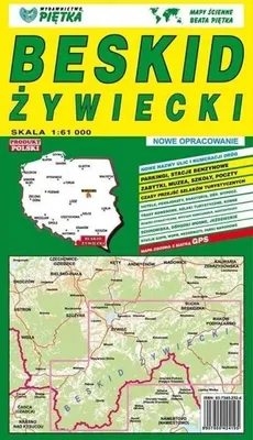 Produktbild von Beskid Żywiecki 1:61 000 Wanderkarte PIĘTKA