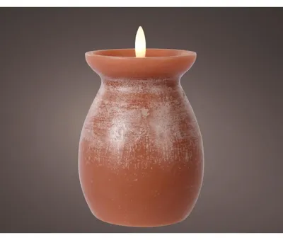 Immagine prodotto di Candela LED Flammefect Vaso h16cm terra