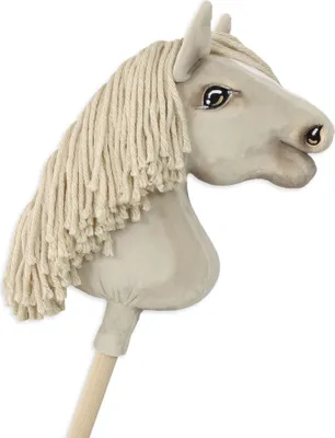 Obrázek produktu pro Kůň na tyči Super Hobby Horse Premium - kůň cremello A4