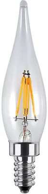 Produktbild von SEGULA LED French Kerze klar E10 1,5W 2700K dimmbar