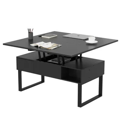 Produktbild von VOWNER Couchtisch Höhenverstellbar, 3-in-1-Multifunktions-Wohnzimmertisch