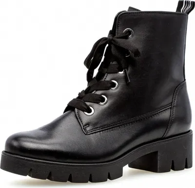 Produktbild von Gabor Damen Schnürstiefel in Schwarz, Größe 6
