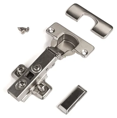 Produktbild von SOTECH Topfband T52 Eckanschlag 105° SOFT-CLOSE – Klickmontage, mit Montageplatte