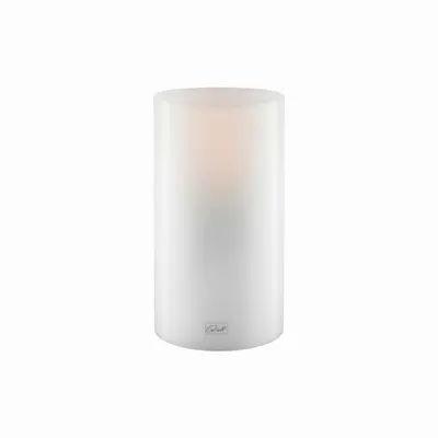 Produktbild von Qult Farluce Inside - Durchm, 12 cm |  Teelichthalter in Kerzenform | Dauerkerze | Windlicht | Kunststoffkerze in Kerzenoptik | Teelichtkerze mit Teelichteinsatz | inkl, Maxilight-Teelicht