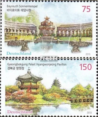 Produktbild von Briefmarken BRD (BR.Deutschland) 2013 Mi 3013-3014 (kompl.Ausg.) postfrisch Gemeinschaftsausgabe Südkorea