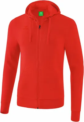 Produktbild von Erima Kapuzensweatjacke Kinder - Rot