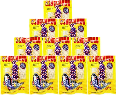 Produktbild von Taro Fish Snack Spicy Flavour 10x52g