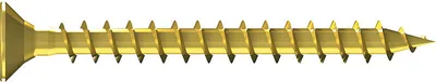 Produktbild von Uniqat SPANPL-SCHRAUB Spanplattenschrauben Gelb 4,0x25 A50st C