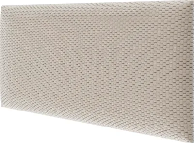 Produktbild von STEGU Schlafzimmer Vanilla Polsterpaneel Wandkissen Wandpolster Kopfteil 60x30 cm