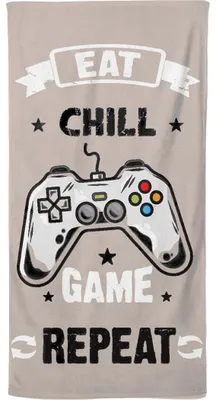 Obrázek produktu pro Plážová osuška Gamer Herní Flow 90x180 cm