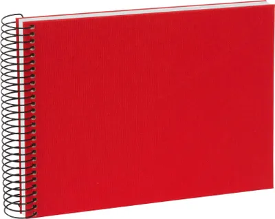 Produktbild von Goldbuch Spiralalbum Bella Vista Rot 25x17 cm Leinen