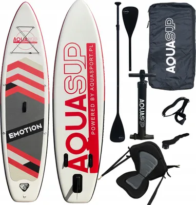 Obrázok produktu pre Sup Set Aquasup Emotion 335X84Cm - Komplett Mit Zubehör, Bis Zu 180Kg