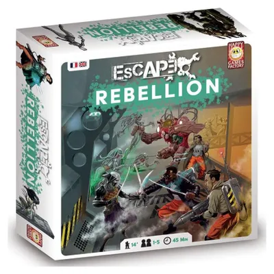 Brettspiel Rebellion – Halbkooperatives Landspiel