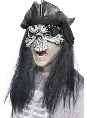 Produktbild von Smiffys Halloween Skelettmaske