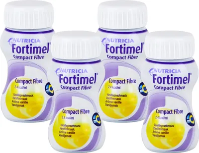Immagine prodotto di Fortimel Compact Fibre alimento da bere al gusto di vaniglia, soluzione da 125 ml