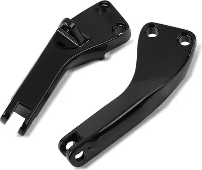 Produktbild von Sozius Fussrasten-Halter für Harley Davidson Dyna 06-17 schwarz