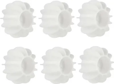 Immagine prodotto di INF Palline per lavatrice/asciugatrice - confezione da 6 Bianco