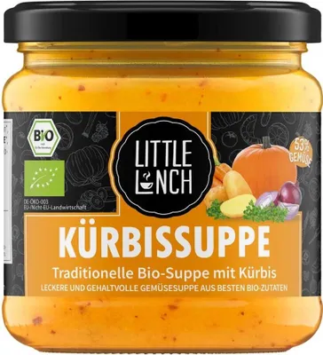 Produktbild von Little Lunch - Kürbissuppe - -Suppe im Glas - 350ml