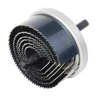 Obrázek produktu pro wolfcraft GmbH 2165000, Sada, Vrtačka, Sádrokarton, Panel, Dřevo, Černá, Kov, Šestihranná stopka vrtáku