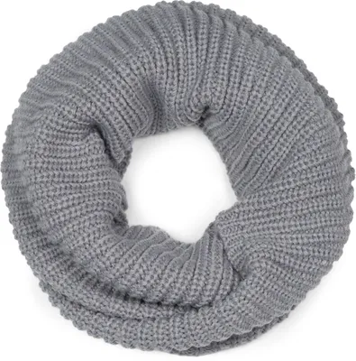 Produktbild von styleBREAKER Uni Feinstrick Loop Schal einfarbig | Weicher elastischer Winter Schlauchschal in Feinripp Optik | Warmer Strick Loop für Damen und Herren