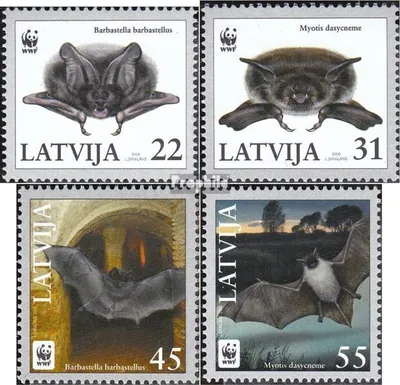 Produktbild von Briefmarken Lettland 2008 Mi 727-730 (kompl.Ausg.) postfrisch Naturschutz