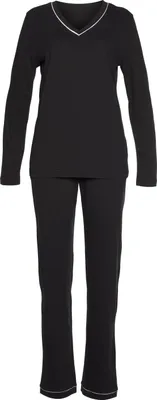 Produktbild von Vivance Dreams Pyjama 2 -teilig schwarz Größe 44/46