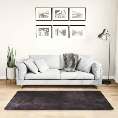 Produktbild von vidaXL Teppich Waschbar 80x150 cm Anthrazit