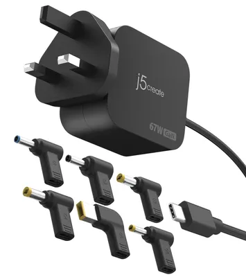 Obrázok produktu pre j5create JUP1565DCF-FN, Vnútorný, AC, Čierna