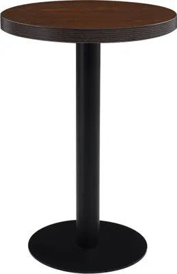 Image de Table de bistro Marron foncé 60 cm MDF