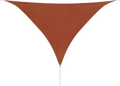 Produktbild von The Living Store Sonnensegel Oxford Gewebe Dreieckig 3,6x3,6x3,6 m Terrakotta
