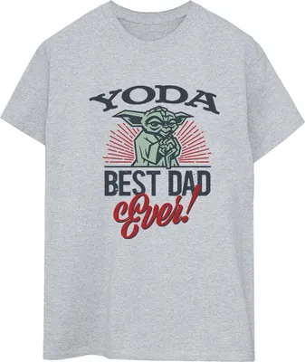 Produktbild von Star Wars - "Mandalorian Dad" T-Shirt für Damen BI49198 (S) (Grau)