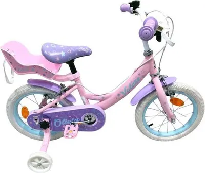 Produktbild von Volare Olivia Kinderfahrrad - Mädchen - 14 Zoll - Rosa - Zwei Handbremsen
