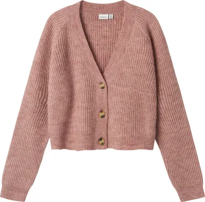 Produktbild von NAME IT Stylischer Strickcardigan mit Knopfleiste und V-Ausschnitt Größe: