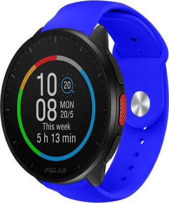 Produktbild von Strap-it Polar Pacer Sportarmband (Blau)