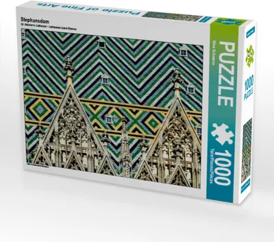 Produktbild von CALVENDO Puzzle Stephansdom | 1000 Teile Lege-Größe 64x48cm Foto-Puzzle für glückliche Stunden