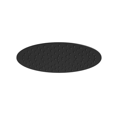 Immagine prodotto di JOHO soffione doccia a pioggia 10 pollici, soffione doccia in acciaio inox XL soffione doccia a pioggia rotondo con ugelli anticalcare incorporato soffione doccia D25cm nero
