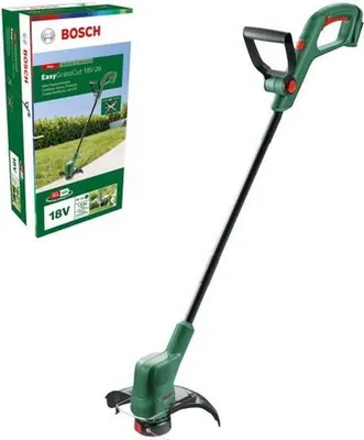 Produktbild von Rasentrimmer Bosch EasyGrassCut 18V-26, 26 cm Schnittdurchmesser, 18V, Akku nicht enthalten