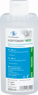 Zdjęcie produktu dla Desomed 00-457OP-005 Desomed Aseptoman med Händedesinfektion, Inhalt: 500 ml