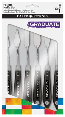 Immagine prodotto di DALER ROWNEY Graduate set di spatole per pittura 6 pz