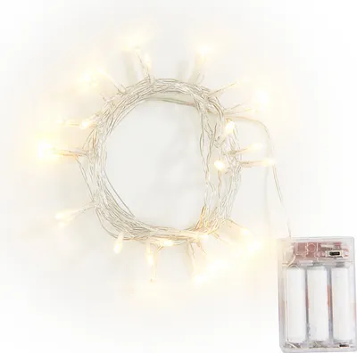 Produktbild von VBS Mini-LED-Lichterkette, mit Timer 6/18 Std., 30 LEDs