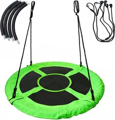 Obrázek produktu pro Zelená houpačka ČAPÍ HNÍZDO 100 cm