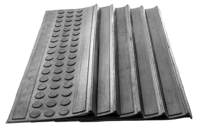 Produktbild von Stufenmatten MELINA 5er-Set Außenbereiche Treppenmatten Antirutschmatte 25x75cm schwarz