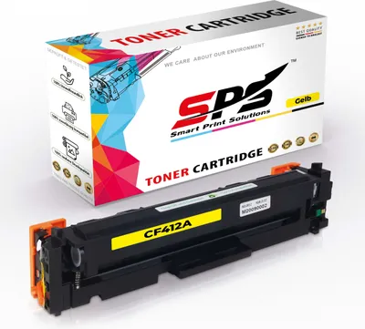 A toner cartridge and its packaging are displayed against a white background.