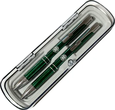 Produktbild von Celtic FC - Stift und Bleistift Set RD3888 (Einheitsgröße) (Grün/Weiß)
