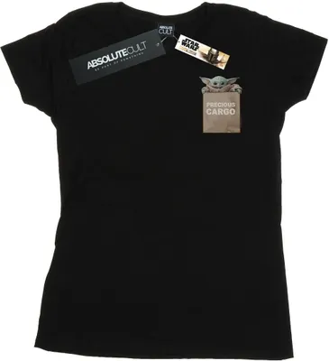 Produktbild von Star Wars - "The Mandalorian Precious Cargo" T-Shirt für Damen BI42941 (M) (Schwarz)