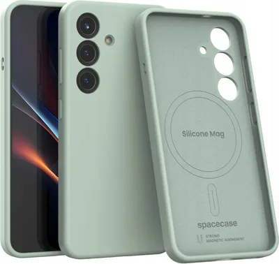 Obrázek produktu pro Spacecase Silicone Mag Galaxy S25 mint