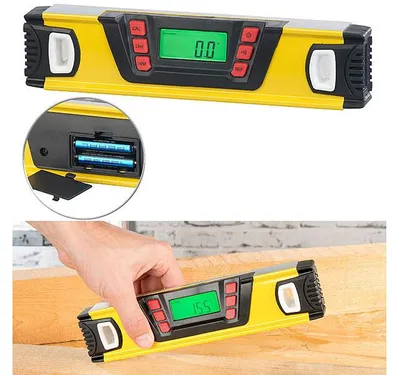 Image de Niveau numérique avec fonction mesure d'angle et écran LCD