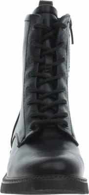 Produktbild von Tamaris Damen Stiefelette Combat Boot flach mit Reißverschluss 1-25215-45, Größe:39 EU, Farbe:Schwarz